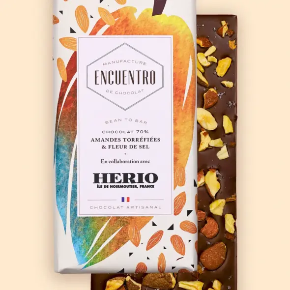 Toasted Almond & Fleur de Sel Bar