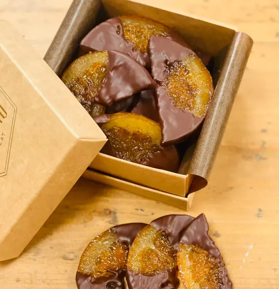 Candied Orange Half-Slices