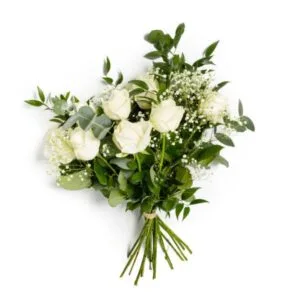Bouquet de Roses Blanches