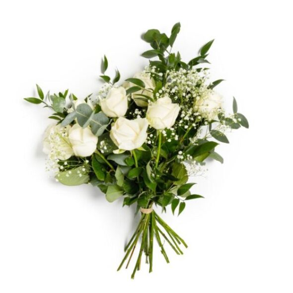 White Roses Bouquet