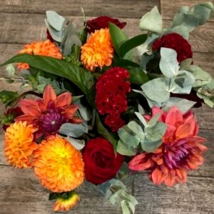 Bouquet de Fleurs Rouges